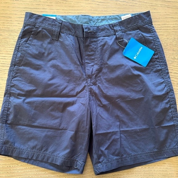 Men’s Navy Blue Columbia Shorts Size 32 NEW! - Picture 4 of 12